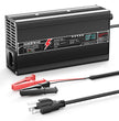 NOEIFEVO 33.6V 15A Lithium Battery Charger For 29.6V 8S Li-ion Lipo Battery, Automatic Cut Off, aluminum housing, LCD screen