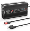 NOEIFEVO 25.2V 15A Lithium Battery Charger For 22.2V 6S Battery, Automatic Cut Off, aluminum housing, LCD screen